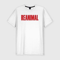 Футболка slim-fit Reanimal logo, цвет: белый