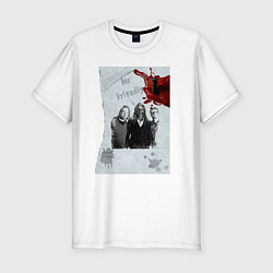 Футболка slim-fit Mr friendly, цвет: белый