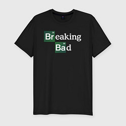 Футболка slim-fit Breaking bad logo, цвет: черный