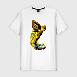 Футболка slim-fit Kobe Bryant dunk, цвет: белый