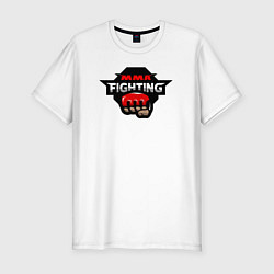 Футболка slim-fit MMA fighting, цвет: белый
