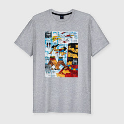 Футболка slim-fit Kings crown championship, цвет: меланж