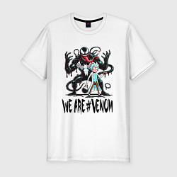 Мужская slim-футболка We are Venom - Rick