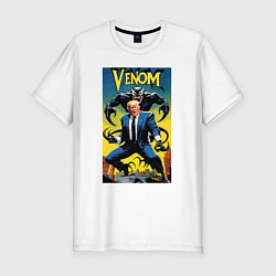 Футболка slim-fit Venom-Trump fantasy, цвет: белый