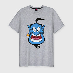 Футболка slim-fit Аладдин - Джинни, цвет: меланж