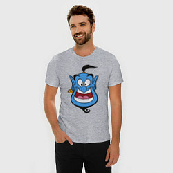 Футболка slim-fit Аладдин - Джинни, цвет: меланж — фото 2