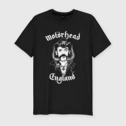 Футболка slim-fit Motorhead - Лемми, цвет: черный