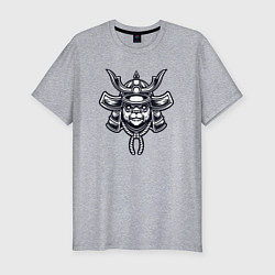 Футболка slim-fit Samurai animal, цвет: меланж