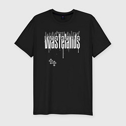 Мужская slim-футболка Wastelands crosses