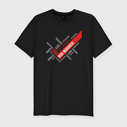 Мужская slim-футболка Риск-менеджер