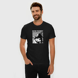 Футболка slim-fit Tribute to Bob Marley, цвет: черный — фото 2