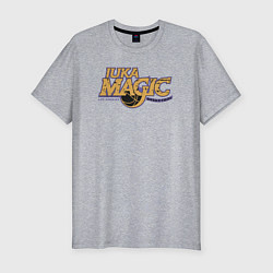 Футболка slim-fit Luka magic basketball, цвет: меланж