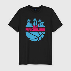 Футболка slim-fit Lakers city, цвет: черный