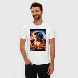 Футболка slim-fit Mick Jagger - legend, цвет: белый — фото 2