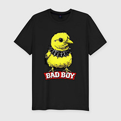 Футболка slim-fit Bad boy chicken, цвет: черный