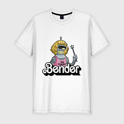 Футболка slim-fit Gender Bender, цвет: белый