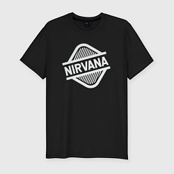 Футболка slim-fit Nirvana rock, цвет: черный
