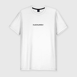 Футболка slim-fit Kuchumov B, цвет: белый