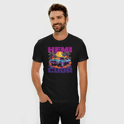 Футболка slim-fit Hemi Cuda, цвет: черный — фото 2