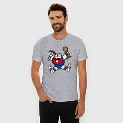 Футболка slim-fit Denver champion, цвет: меланж — фото 2