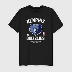 Футболка slim-fit Memphis Grizzlies - NBA team, цвет: черный