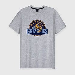 Футболка slim-fit Memphis Grizzlies - NBA, цвет: меланж