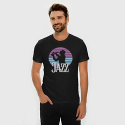 Футболка slim-fit Jazz soul, цвет: черный — фото 2