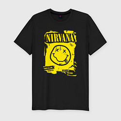 Футболка slim-fit Nirvana 1987, цвет: черный