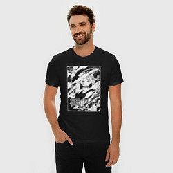 Футболка slim-fit Фрирен - обложка, цвет: черный — фото 2