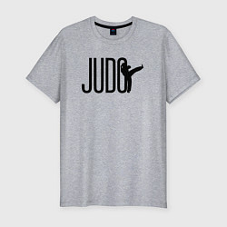 Мужская slim-футболка Sport judo