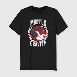 Мужская slim-футболка Мастер гравитации