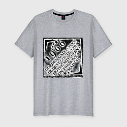 Футболка slim-fit Путешествие в Лас-Вегас, цвет: меланж