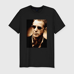 Футболка slim-fit Крёстный отец - Аль Пачино, цвет: черный
