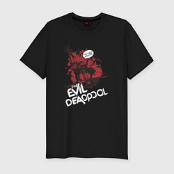 Футболка slim-fit Evil Deadpool, цвет: черный