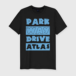 Мужская slim-футболка Park Way Drive Atlas