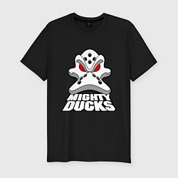 Футболка slim-fit HC Anaheim Ducks, цвет: черный