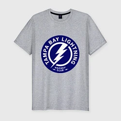 Футболка slim-fit HC Tampa Bay Lightning, цвет: меланж