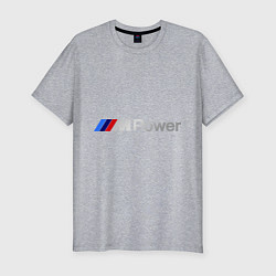 Футболка slim-fit BMW M Power, цвет: меланж