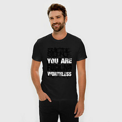Футболка slim-fit Suicide Silence: You are Fucking, цвет: черный — фото 2