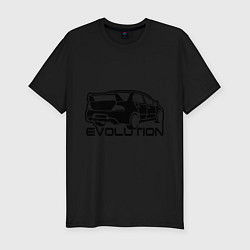 Футболка slim-fit Evolution, цвет: черный