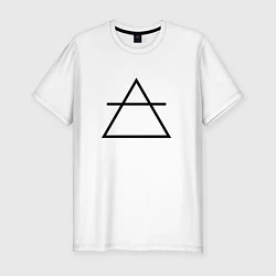 Мужская slim-футболка Triangle Air