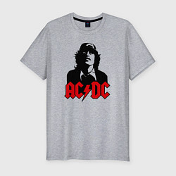 Футболка slim-fit AC/DC Madness, цвет: меланж