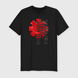 Футболка slim-fit Red Hot Chili Peppers, цвет: черный