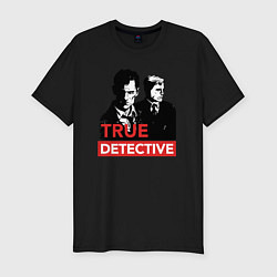 Футболка slim-fit True Detective, цвет: черный