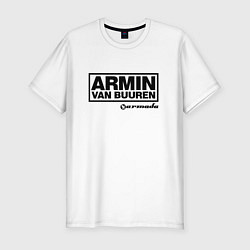 Футболка slim-fit Armin van Buuren, цвет: белый