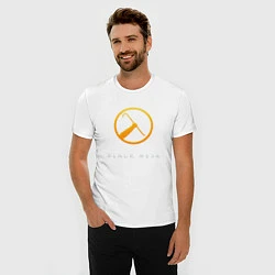 Футболка slim-fit Black Mesa, цвет: белый — фото 2