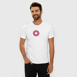 Футболка slim-fit D'OH!, цвет: белый — фото 2