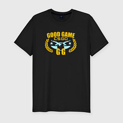 Мужская slim-футболка CS:GO Good Game