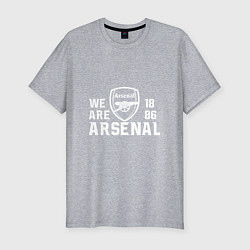 Футболка slim-fit We are Arsenal 1886, цвет: меланж