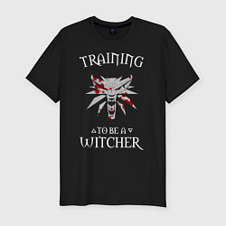 Футболка slim-fit Training to be a Witcher, цвет: черный